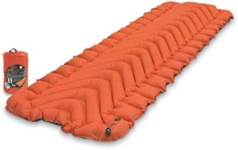 Klymit Insulated Static V Sleeping Pad, Orange