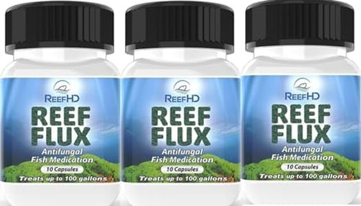 ReefHD Reeflux FIuconazole 200mg fungaI Fish lnfections lchthyophonus SaproIegnia KlLL Bryopsis Green Hair AIgae Aquarium Reef Flux AIgae Buster (3 Packs)