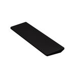 Mechanical Keyboard Silicone Wrist Rest Keyboard Rest Wrist Guard with Column Hand Rests (Black, 80%)