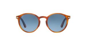 Persol PO3171S 96/Q8 Terra Di Siena PO3171S Round Sunglasses Lens Category 3 Si