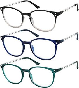 Yogo Vision unisex-adult Reading Glasses Reading Glasses Multicolored Size: 48mm