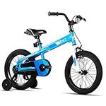 JOYSTAR 16 Inch Kids Bike with Training Wheels for Ages 4 5 6 7 Years Old Boys and Girls, Children Bicycle with Handbrake for Early Rider, Blue