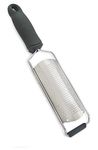 Spatlus Zester, Stainless Steel Cheese Grater, Professional Lemon Zester Tool, Zester for Kitchen with Plastic, Hand Grater Cover for Vegetable, Hard Fruit, Lemon, Citrus, Potato Broad (Black)