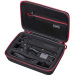 Smatree Hard Carrying Case Compatible with DJI Osmo Pocket 2 /DJI Osmo Pocket Camera, Portable Storage Bag for Wireless Module, Controller Wheel, Charging Case and Other Accessories