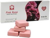 EarayWax Hard Wax, 1lb Pink Wax Blocks for Hair Removal Sensitive Skin, Perfect for Full Body, Facial, Brazilian Bikini, and Legs at Home Wax Refill for Women Men