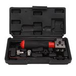 Brake Pipe Flaring Tool 1/4in 3/16in Single Double Flare Kit for Brake Line Repair on Car, Solid Metal Copper Brake Pipe Flaring Tool for Brake Line Repair