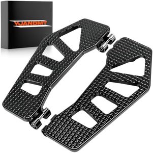 Driver Floorboards, Motorcycle Rider Footboards Front Footpegs for Harley Road king/Road glide/Street glide/Electra glide 1986-2025 2026