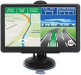 NAVRUF Car GPS Navigation System with 7 inch Display, 2025 Maps, Free Lifetime Updates for RV, Truck, Commercial Drivers, Semi Trucker with Custom Routing