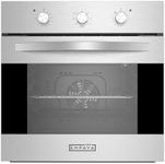 Empava 24 Inch Single Wall Oven with 6 Cooking Functions Mechanical Knobs Control in Stainless Steel, SXB14