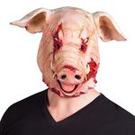 Boland Horror Pig Latex Halloween Mask Pink