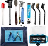 42 Pcs 3D Printer Tool Kit with Storage Case for 3D Printing Removing, Cleaning, Finishing