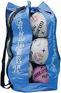 Gilbert Breathable Rugby Ball Bag, Blue, One Size