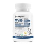 Trexgenics MV99 Multivitamin One-a-day Easy On Stomach - Complete Daily All you need with Multiminerals & Micronutrients for Men & Women (60 Veg. Capsules) (1)