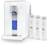 MELISSANI M1 Reverse Osmosis Countertop Water Purifier, Professional Grade 5-Stage RO Filtration, Purified Tap Water, 3-second Hot or Cool, Portable Water Purification System for Home- No Installation