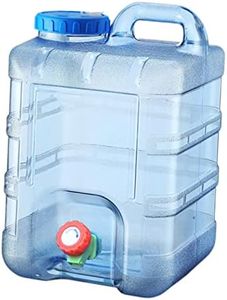 Water Container with Spigot, 20L BPA Camping Water Storage Jug Water for Outdoor Hiking & Camping Kit