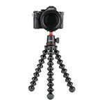 Joby JB01507 GorillaPod 3K Kit. Compact Tripod 3K Stand and Ballhead 3K for Compact Mirrorless Cameras or Devices up to 3K (6.6lbs). Black/Charcoal.