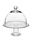 2 Piece Easton Cake Stand and Cloche Set