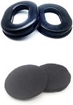 LINHUIPAD Gel Ear Seals for David Clark H10 Series Aviation Headset,Replacement Ear Cups/Ear Cushions Compatible with Rugged, Avcomm, Faro, ASA Telex 25xt Pilot Headphne Deluxe Cloth Ear Seal Covers