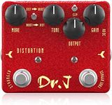 JOYO Distortion Pedal of Classic Modded Early 80s Screaming Distortion Effect for Electric Guitar High-end Edition Dr.J Series (D59)