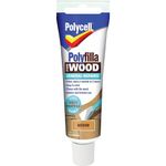 AMK® Polycell Polyfilla Wood General Repair Tube Filler 75gm Interior Exterior Tough