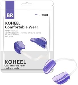 KOHEEL BR Oral Comfort Device with Adjustable Fit, Includes Storage Case, 2 Count