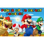 Super Mario Brothers Birthday Party Game Activity, Paper, 37" x 24", Pack of 3