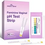 Easy@Home Vaginal pH Test -30 Strips | BV Test Kit at Home for Women | Yeast Infection Test + pH Balance for Women