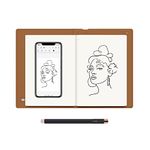 HUION Note 2-in-1 Smart Writing Digital Notebook Drawing Tablet, Bluetooth Wireless Paper Tablet Electronic Writing Pad for Note-Taking, Digital Art & Meeting, Refillable A5 Notepad, 9.5x7inch