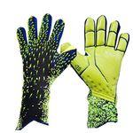 FASECKS Football Goalkeeper Gloves For Boys kids children adult Soccer goalkeeper kit Size 6/7/8/9/10 (Size 6, Green)