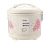 TIGER JAZ-A10U-FH 5.5 Cup (Uncooked) Rice Cooker & Warmer with Steam Basket, Floral White