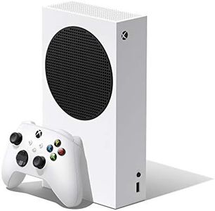 Xbox Series S 512GB Game All-Digital Console, One Xbox Wireless Controller, 1440p Gaming Resolution, 4K Streaming, 3D Sound, WiFi, White (Renewed) - Console Only Edition