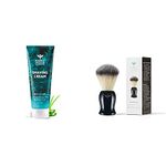 Bombay Shaving Company Shaving Cream and Shaving Brush (Polished Black Handle)