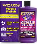 Wizards Mystic Polish Machine Glaze - Cutting Compound and Polish with Smart Abrasive Technology - Professional Car Scratch Remover - Water-Based Polishing Compound for Car Detailing Kit - 32 oz