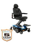 Pride Mobility Jazzy Air 2 Power Chair (Sapphire Blue, 18" x 18" x 20" Seat)