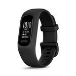 Garmin vivosmart 5 Smart Health and Fitness Activity Tracker with Touchscreen, Black, Large