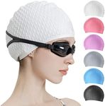 Tripsky Silicone Swim Cap,Comfortab