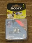 Sony MiniDiscs 5-Pack 5MDW80CL2