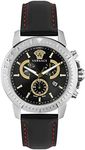 Versace Mens Watches Black 45 mm Ne