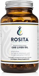 Rosita Extra Virgin Cod Liver Oil Softgels