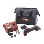 FLEX PXE 80 12.0-EC Set USA 12V Cordless Multi-Polisher-Set, Includes Two 2.5Ah Batteries, One Charger & Carrying Case