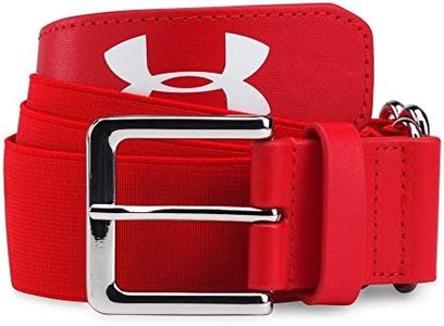 Under Armour Men's Baseball Belt , Red (600)/Red , One Size Fits All