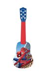 LEXIBOOK K200SP Marvel Spider-Man Peter Parker My First Guitar, 6 Nylon Strings, 53 cm, Learning Guide Included, Blue/red