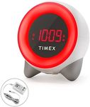 Timex Children's Sleep Training Nightlight Alarm Clock(TK321), Time to Rise, White Noise Soother, Toddler Sleep Trainer, Sleep Sounds Machine, Night Light, Nap Timer, Kids Alarm Clock