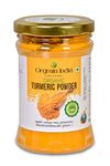 Orgrain India Organic Turmeric Powder 300g (Pack of 2 * 150g) with high Curcumin Content | Immunity Booster | Company-Owned Farmlands | Freshly Ground Haldi Powder | Lab Tested |