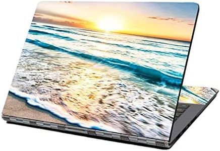 Newplenty Autocollant pour Ordinateur Portable 13" 13,3" 14" 15" 15,4" 15,6" Autocollant en Vinyle pour Ordinateur Portable (5361)