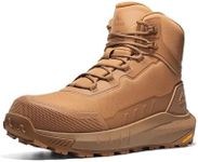NORTIV 8 Men's Composite Toe Work Boots Slip Resistant,Coyote,14W