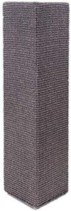 Sofa-Scratcher Squared' Cat Scratching Post & Couch-Corner/Furniture Protector (Charcoal)