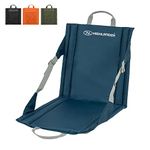 Highlander Outdoor Sit Mat - Portable Seat - Lightweight with Back Support - Perfect as a Picnic Chair, Stadium Seat, Beach Chair, or Festival Chair