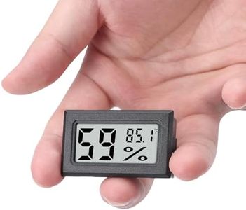 Goabroa Mini Hygrometer Thermometer Digital Indoor Humidity Gauge Monitor with Temperature Meter Sensor Fahrenheit (℉)