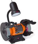 WEN 4276 2.1-Amp 6-Inch Bench Grinder with Flexible Work Light